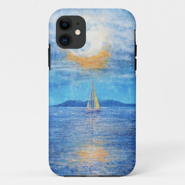 Mobile Fall Moonlit Voyage Case-Mate iPhone Hülle (Rückseite)