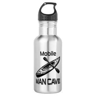 Mobile Man Cave Kayak Edelstahlflasche