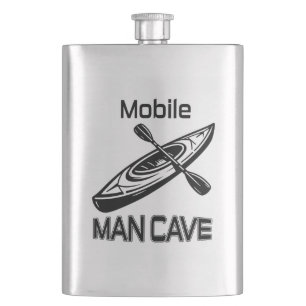 Mobile Man Cave Kayak Flachmann