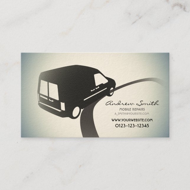 Mobile Mechanik / HandyMan Business Card Visitenkarte (Vorderseite)