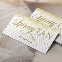 Mobile Spray Tan Modern Gold Rays Beauty Salon