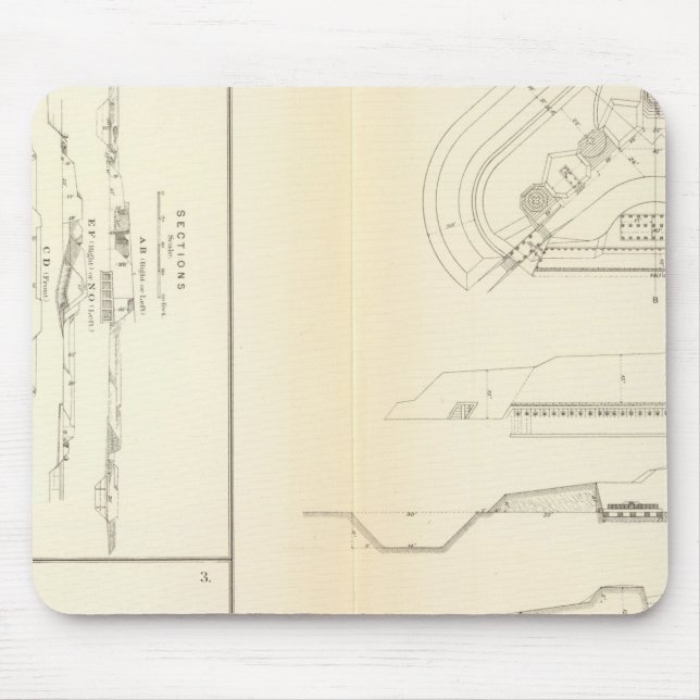Mobile Verteidigung Alabama Mousepad (Vorne)