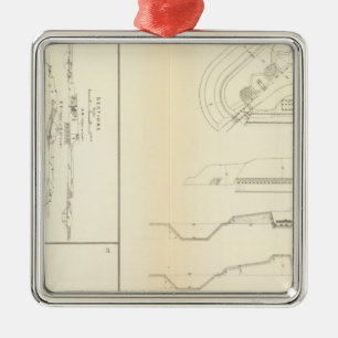 Mobile Verteidigung Alabama Silbernes Ornament