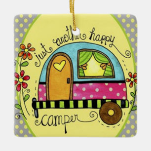 *MOBILE ZUHAUSE* CHRISTMAS ORNANANATION KERAMIKORNAMENT
