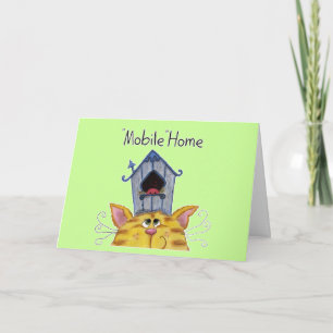 Mobile Zuhause für Katzen und Vögel House Ankündigung