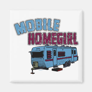 Mobiler Homegirl-Magnet Magnet