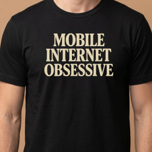 Mobilfunk-Internet-Süchtiger T-Shirt