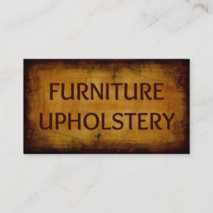 Mobilier Upholstery Antique Carte de visite