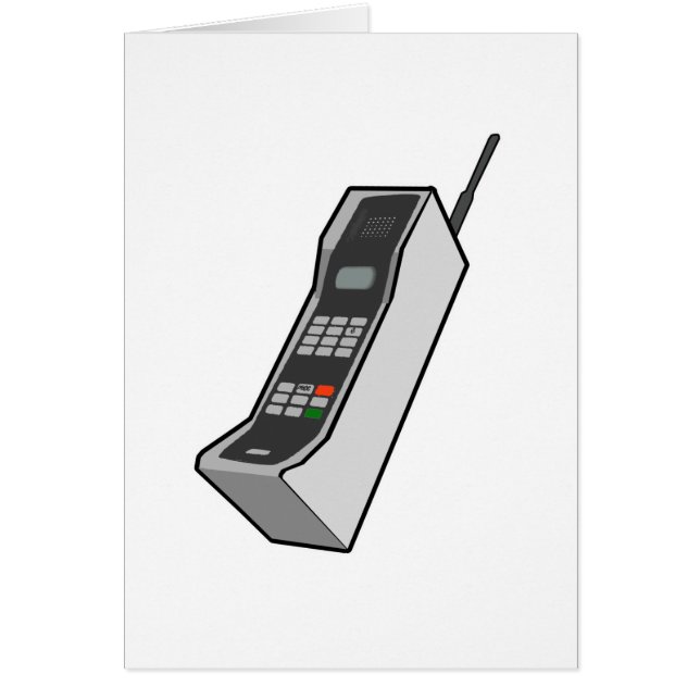 Mobiltelefon der 80er Jahre (Vorne)