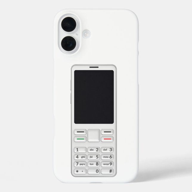 Mobiltelefon iPhone 16 Plus Hülle (Rückseite)
