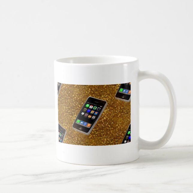 Mobiltelefon Kaffeetasse (Rechts)