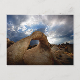 Mobius Arch Sunset - Alabama Hills Postkarte