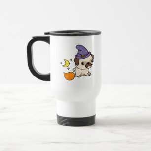 Möbius-Tasse 'Puggy Witch' Reisebecher