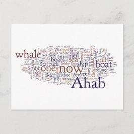 Moby Dick derniers chapitres carte postale