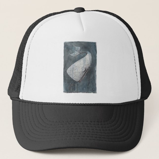 Moby Dick Truckerkappe (Vorderseite)
