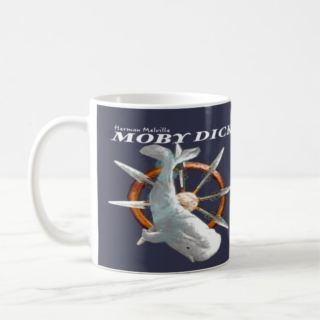Moby Dick Zitat Kaffeetasse (Links)