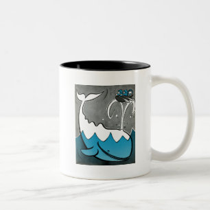 Moby Dick Zweifarbige Tasse