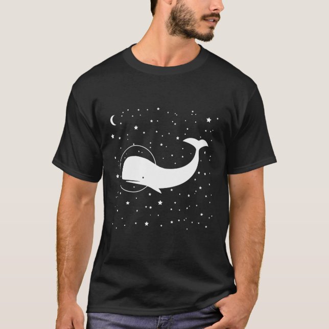 Moby im Raum T-Shirt (Vorderseite)