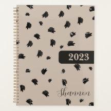 Moca marbre doux calendrier 2023 planificateur
