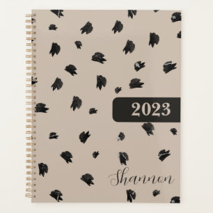 Moca marbre doux calendrier 2023 planificateur