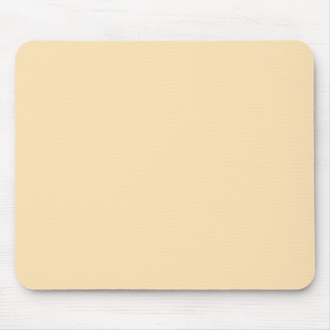 Moccasin Solid Color Mousepad (Vorne)