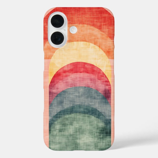 Mocha Aura - Fall per Telefon iPhone 16 Hülle (Rückseite)