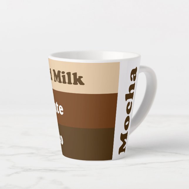 Mocha Drinks Kaffeeliebhaber Tasse (Rechte Ecke)
