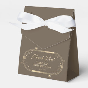 Mocha Gold Celestial 30. Geburtstag Geschenkschachtel
