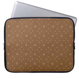 Mocha Golden Zinnia Sun Laptopschutzhülle