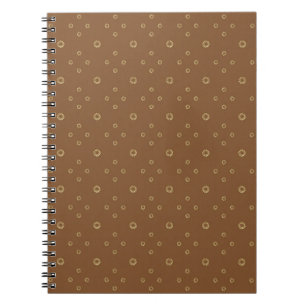 Mocha   Golden Zinnia Sun Notizblock
