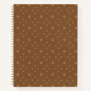 Mocha   Golden Zinnia Sun Notizbuch