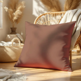 Mocha Mousse Brown Solid Color Kissen