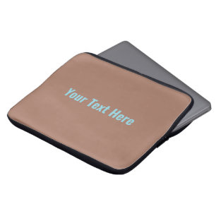 Mocha Mousse Farbe des Jahres 2025 anpassen Laptopschutzhülle