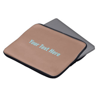 Mocha Mousse Farbe des Jahres 2025 anpassen Laptopschutzhülle