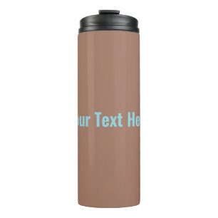 Mocha Mousse Farbe des Jahres 2025 Thermosbecher