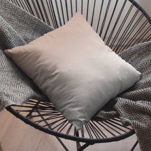 Mocha Mousse Ombre Brown Kissen