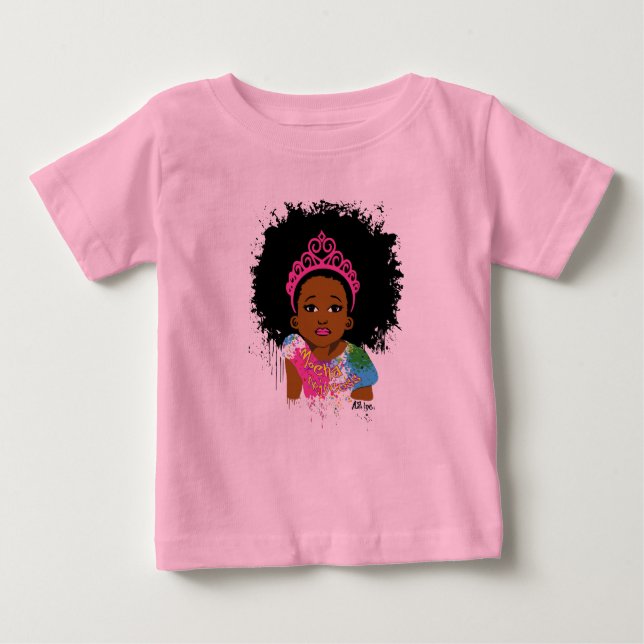 Mocha Princess Baby T-Shirt (Vorderseite)