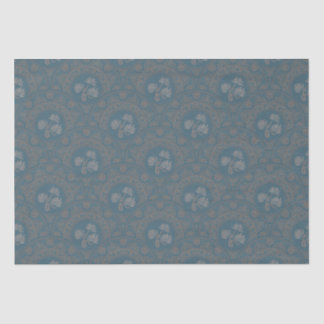 Mocha Tapestry Rokoko Mandala Art Deco Scallop Seidenpapier
