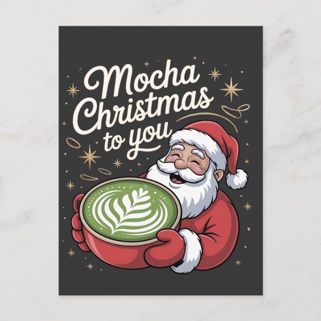 Mocha Weihnachten für Sie Green Coffee Matcha (Vorderseite)