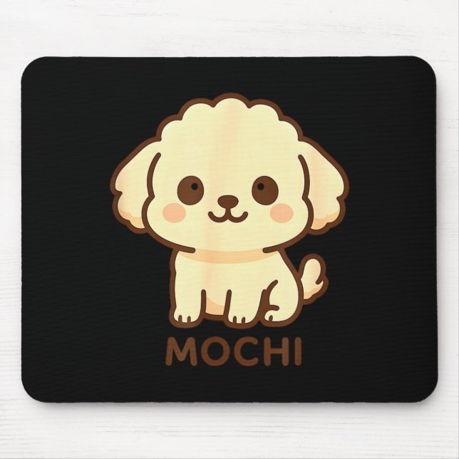 Mochi Dog Toy Odle  Mousepad (Vorne)