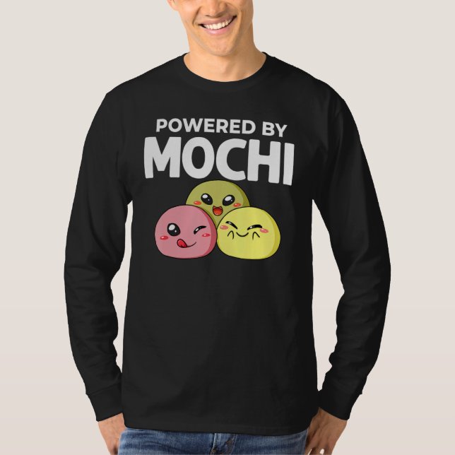 Mochi Ice Creme Donut Rice Cake Balls T-Shirt (Vorderseite)