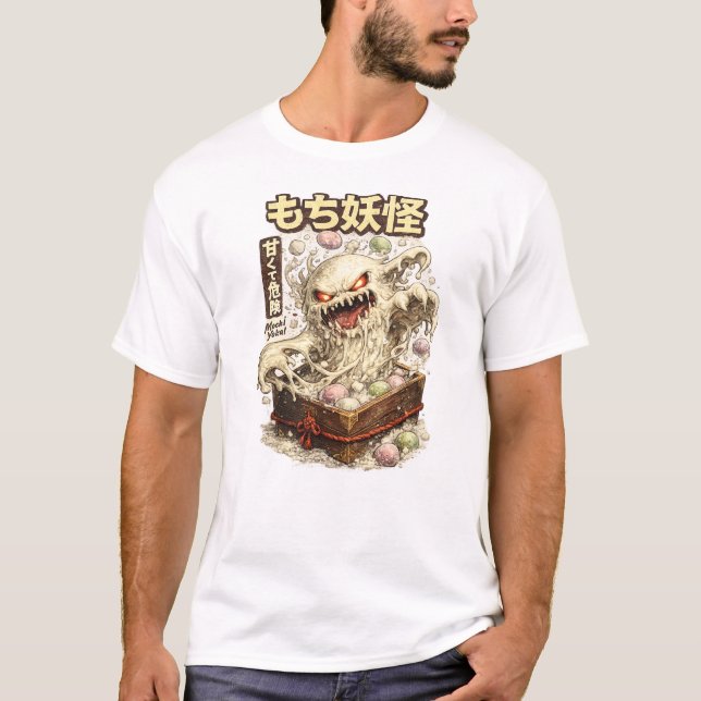 Mochi Yokai – Sweet But Dangerous T-Shirt (Vorderseite)