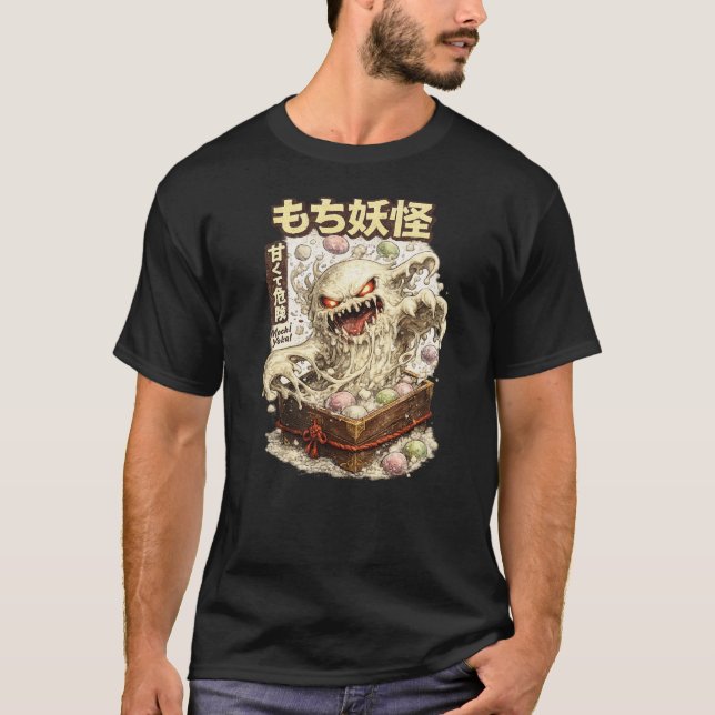 Mochi Yokai – Sweet But Dangerous T-Shirt (Vorderseite)