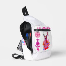 Mochila Impresa Print Cut Sew Bag Crossbody Bag