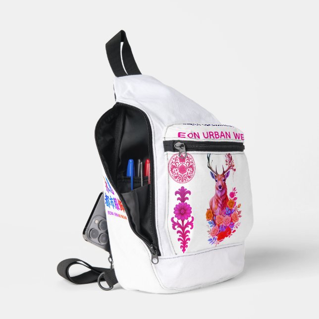 Mochila Impresa Print Cut Sew Bag Crossbody Bag (Offen)