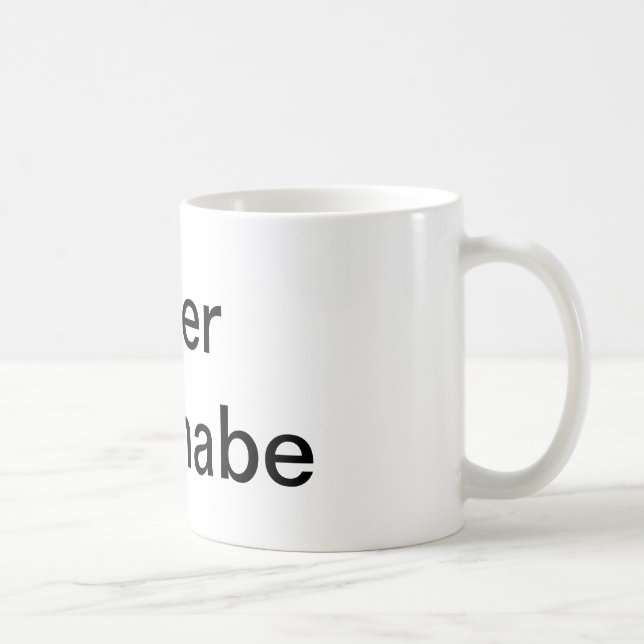 Möchtegern 1%er kaffeetasse (Rechts)
