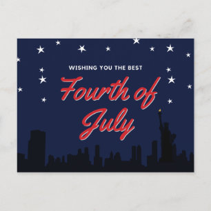 Möchten Sie die beste Amerikanische Unabhängigkeit Postkarte