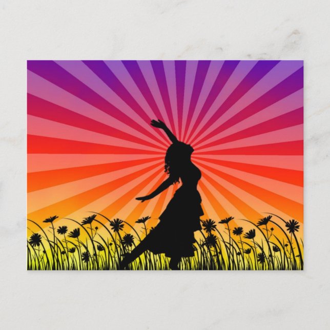 Möchten Sie hier sein? Postkarte (Vorderseite)