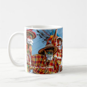 Mocko Jumbies Jungfrau Islands Flags St. Croix VI Kaffeetasse