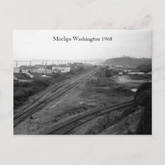 Moclips Washington 1968 Postkarte